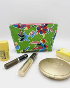 mexican oilcloth toiletry bag