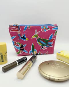 mexican oilcloth toiletry bag