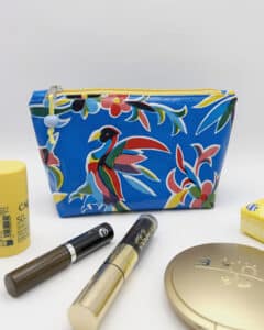 mexican oilcloth toiletry bag